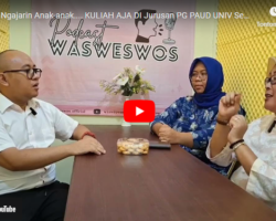 Suka Ngajarin Anak-anak, Kuliah Aja di Prodi PG PAUD Universitas Setia Budhi Rangkasbitung