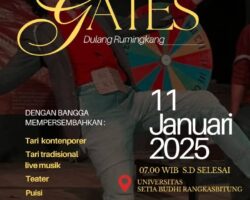 Undangan Spesial: Peringatan Hari Jadi Teater Gates USBR Ke-20