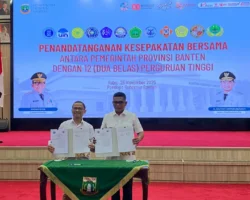 Pemprov Banten Gandeng 12 Perguruan Tinggi, USBR Siap Perkuat Pembangunan Daerah