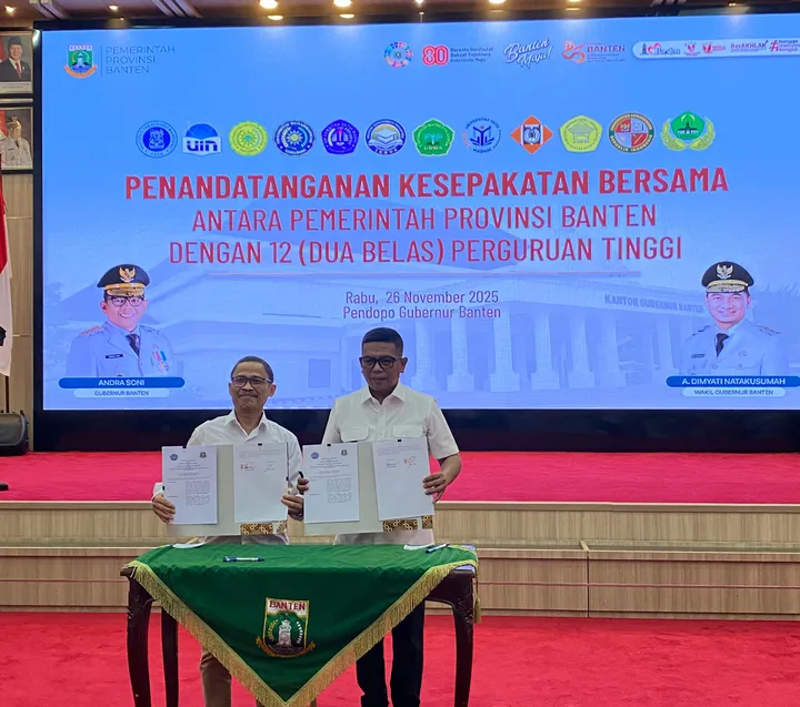 You are currently viewing Pemprov Banten Gandeng 12 Perguruan Tinggi, USBR Siap Perkuat Pembangunan Daerah