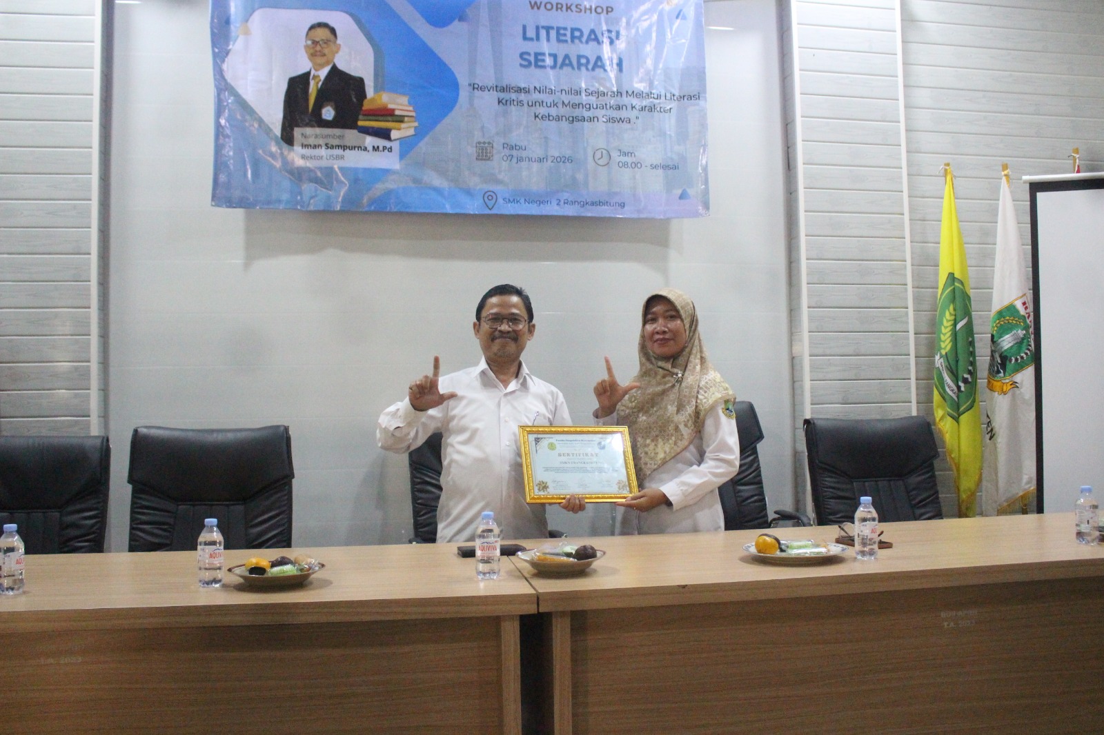 You are currently viewing Literasi Sejarah Jadi Upaya USBR Tanamkan Nilai Kebangsaan pada Pelajar Lebak