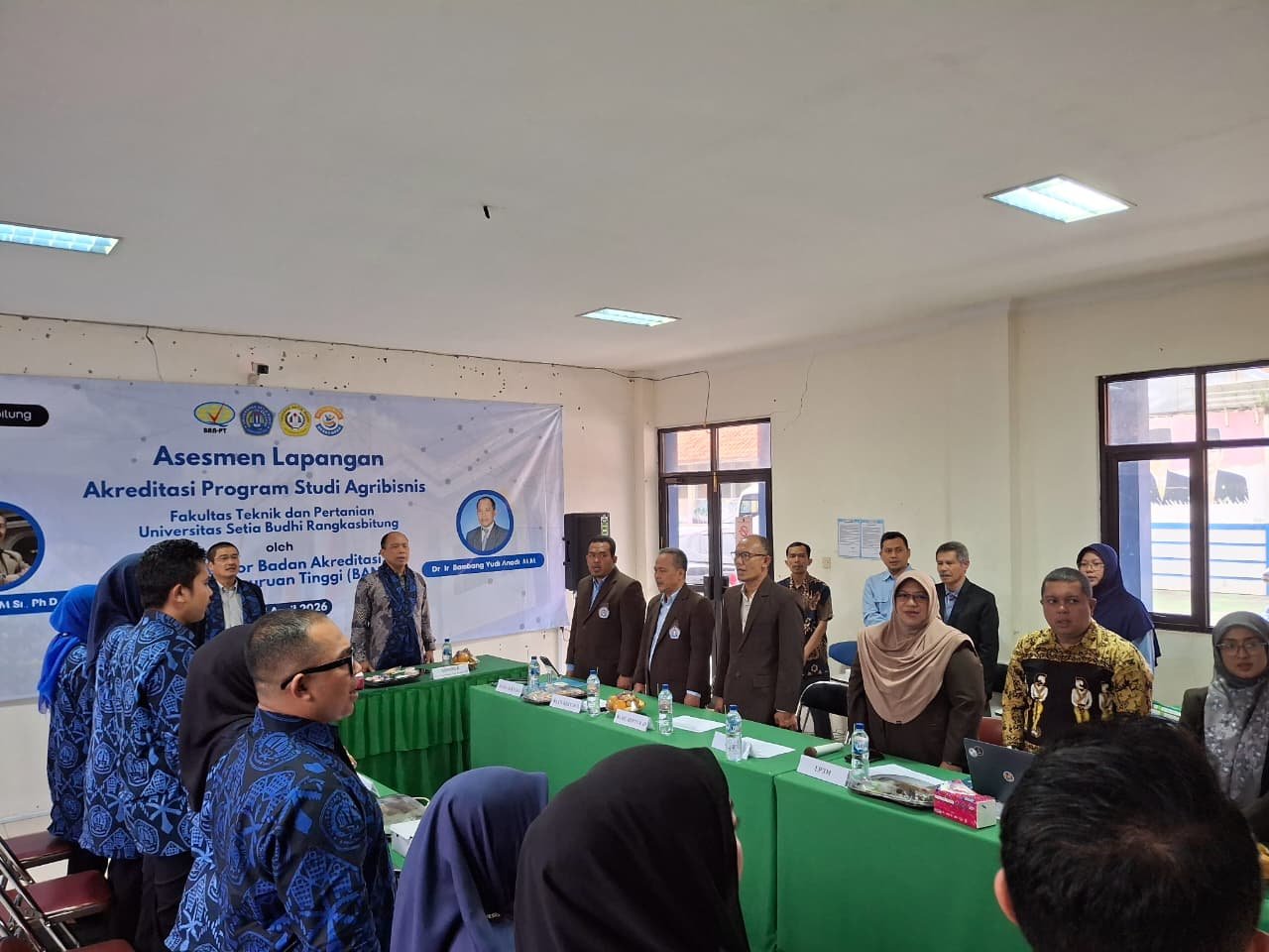 You are currently viewing Asesmen Lapangan BAN-PT Prodi Agribisnis USBR Perkuat Komitmen Mutu Akademik