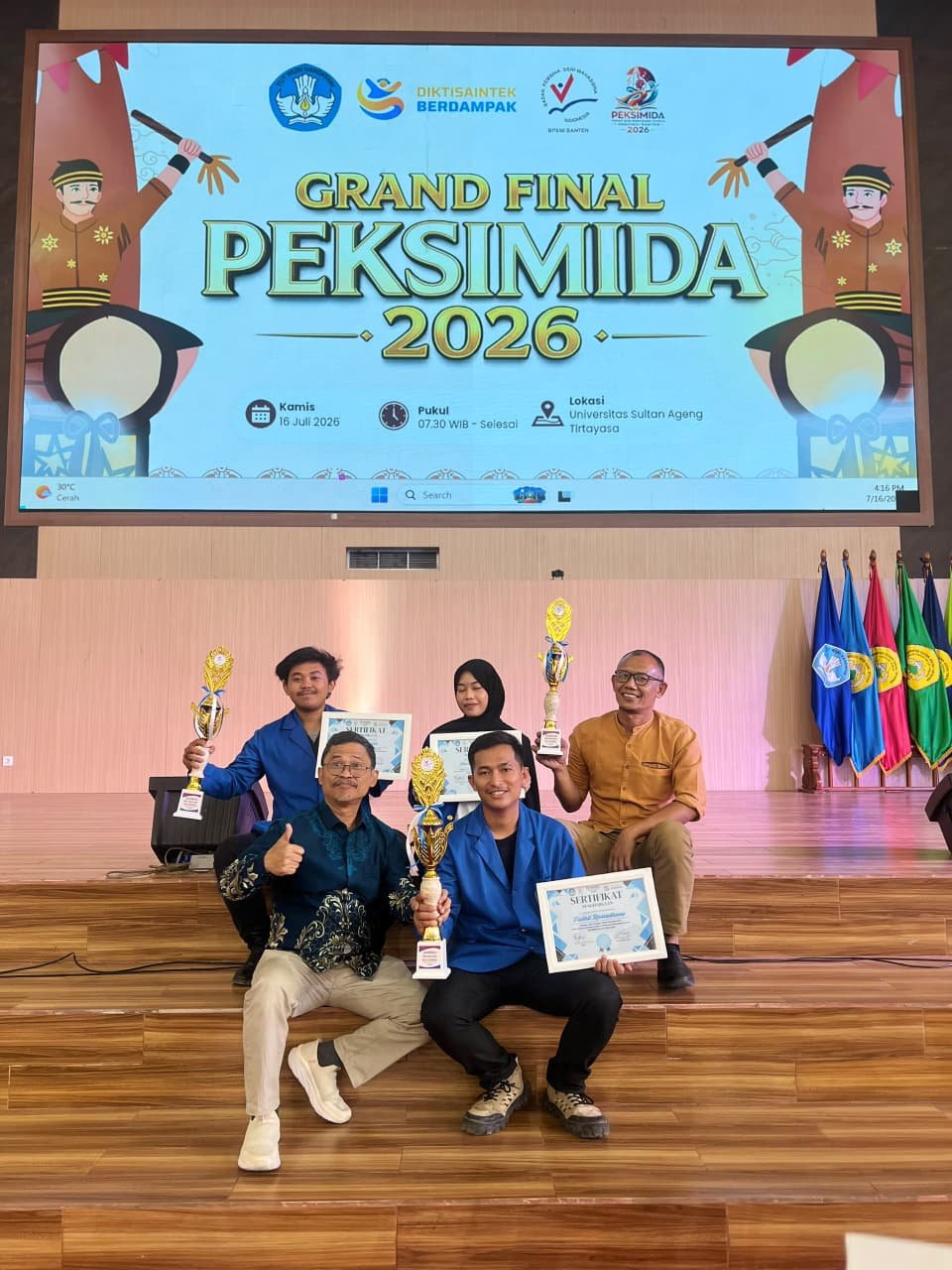 You are currently viewing Prestasi Gemilang Mahasiswa USBR Harumkan Nama Banten, Siap Berlaga di PEKSIMINAS 2026